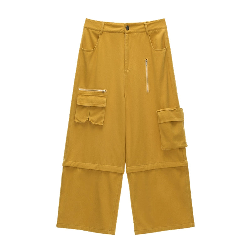 Yellow Summer Work Pants