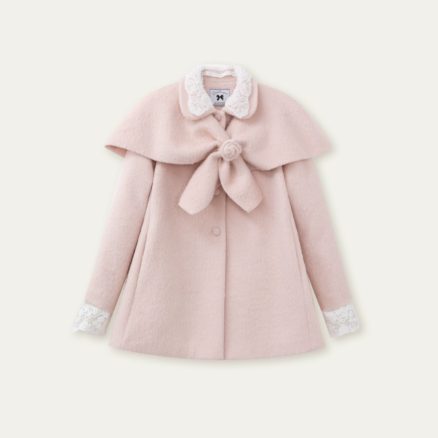 Eldest Lady Pink Winter Coat