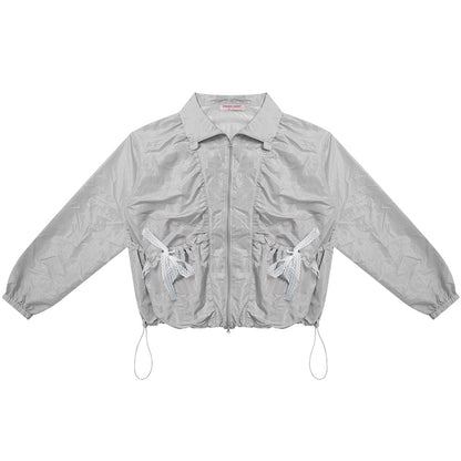 Loose Fit Lace Jacket