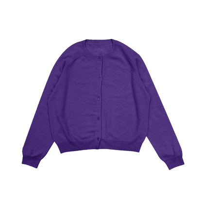 Simple Line Long Sleeve Cardigan