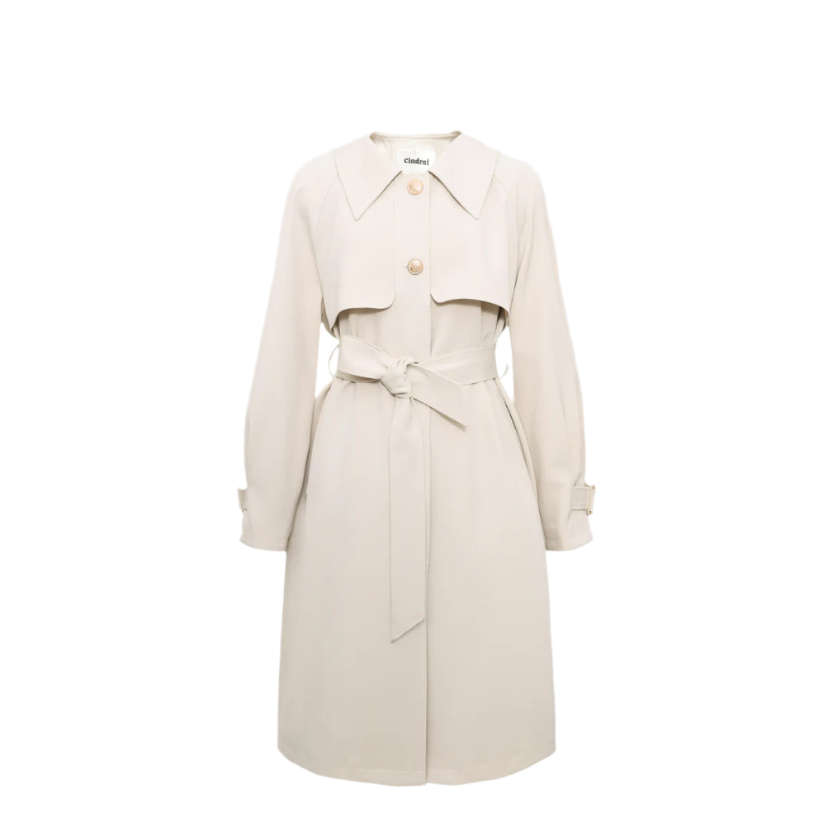 Luxe Long Rain Trench Coat