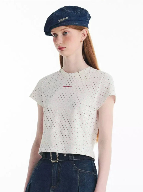 Cropped Starry T-Shirt