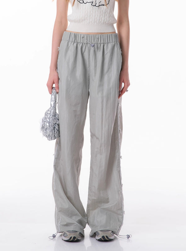 American-Style Wide-Leg Pants