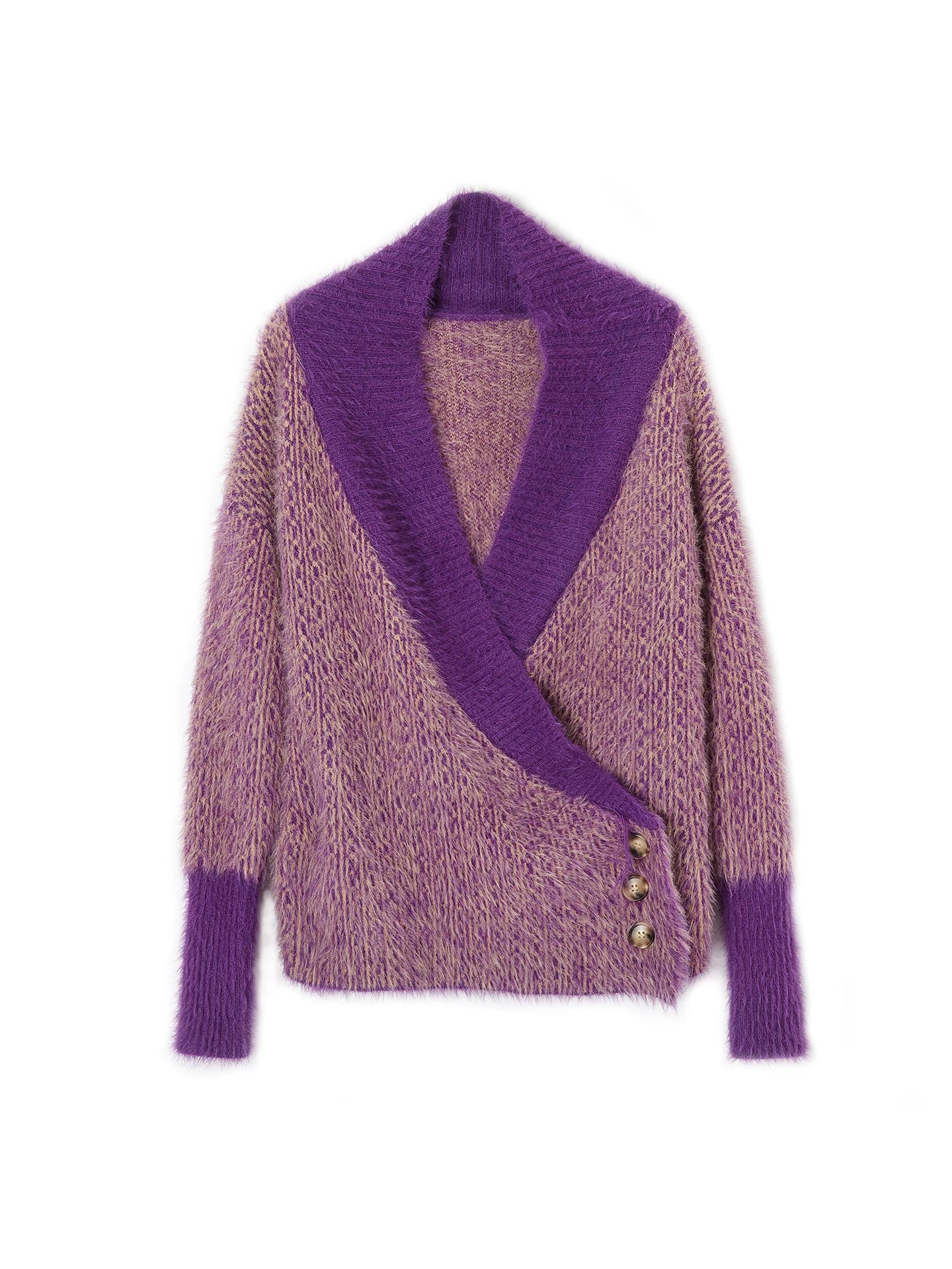 Retro Leopard Print Cardigan Set-Up