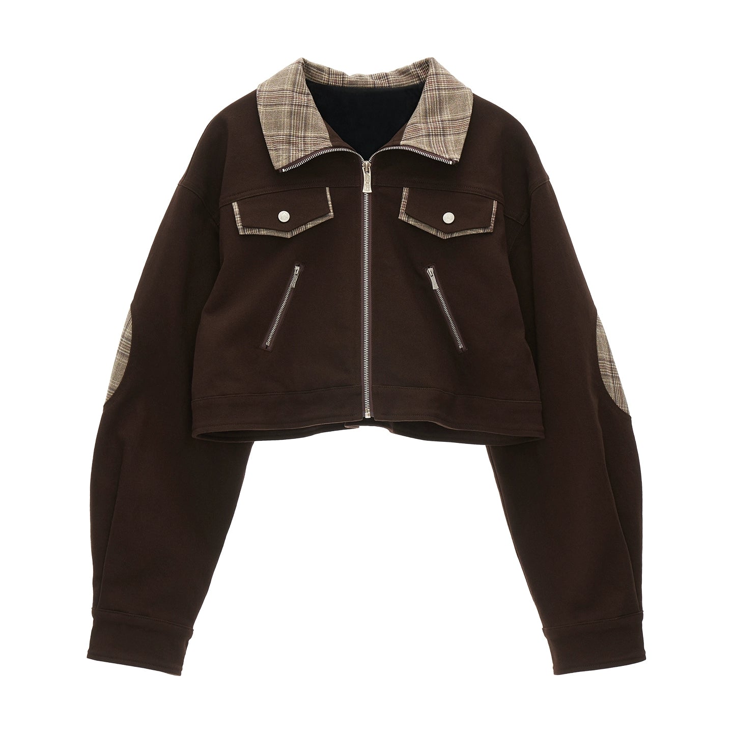 Vintage Patchwork Lapel Jacket Set-Up