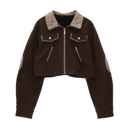 Vintage Patchwork Lapel Jacket Set-Up