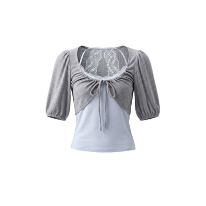 Mist Flower Color-Block Top Set-Up