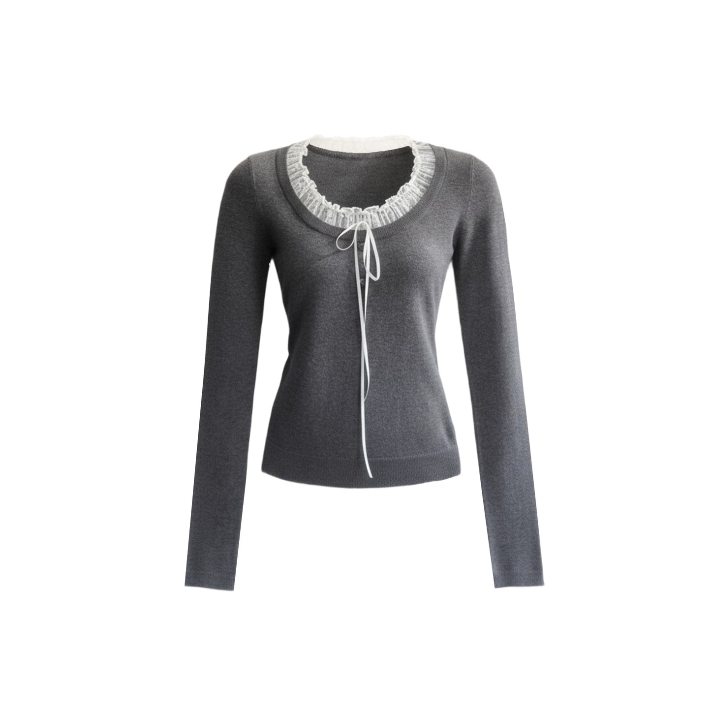 Spitzenstrickoberteil Spring Mist