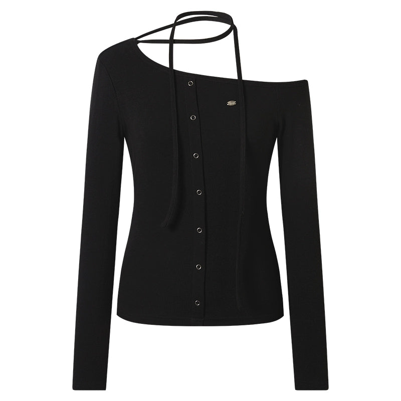 Soft Shoulder Knitted Sweater