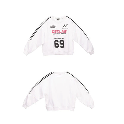 White Hip Hop American Jersey Set-Up