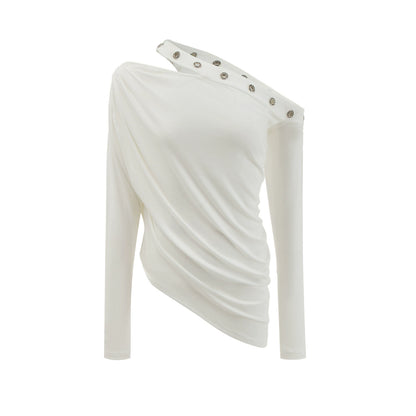 Air Slanted Shoulder Top