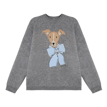 Buttoned Sweater Cardigan Shirt