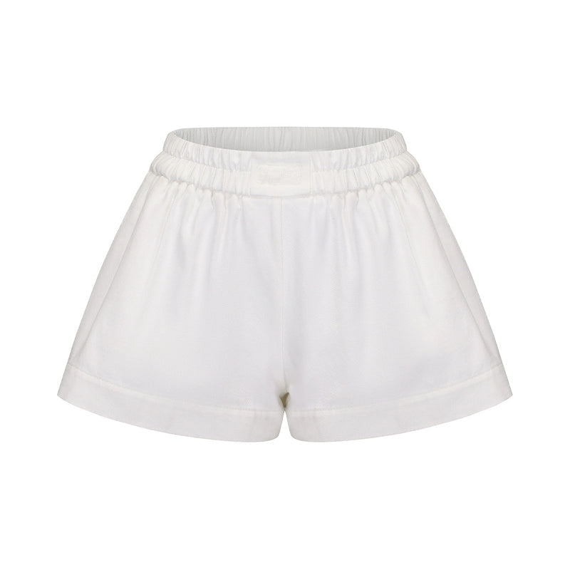 Chill White High-Waist Pants