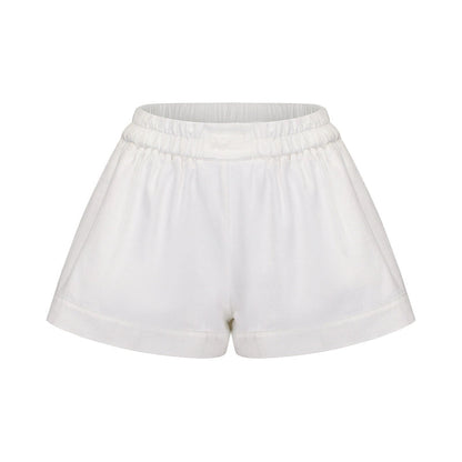 Chill White High-Waist Pants