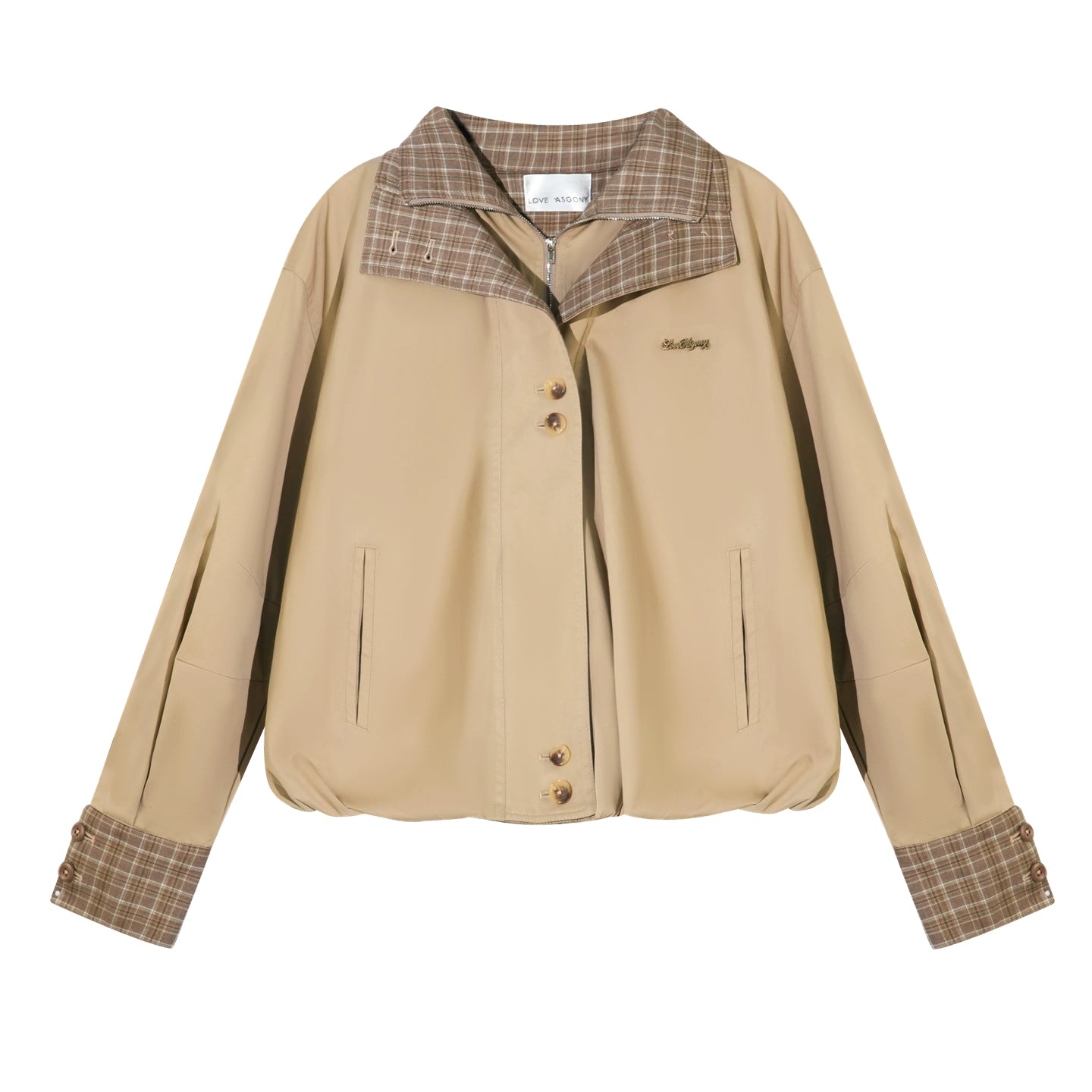 Patchwork Cocoon Jacket Set-Up