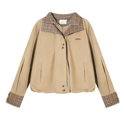 Patchwork Cocoon Jacket Set-Up