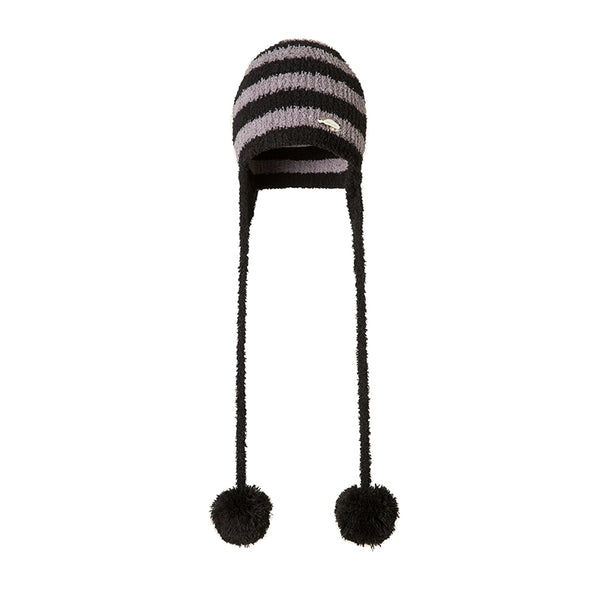 Three-Color Plush Winter Hat