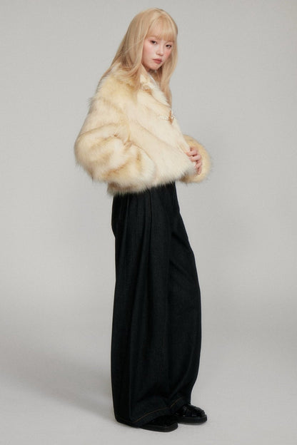 Eco-FRIENDLY FUR WINTER COAT