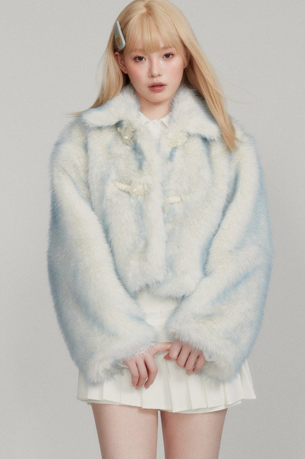 Eco-Friendly Fur Winter Coat