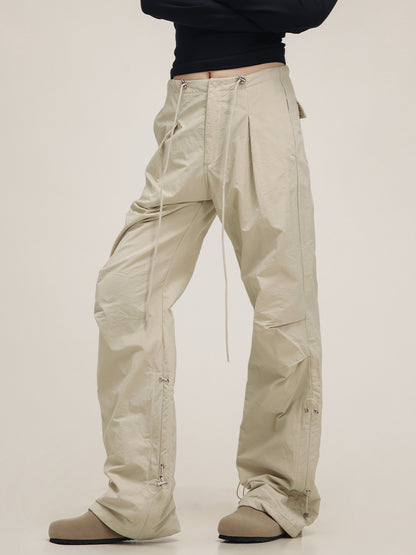 American Vintage Drawstring Bootcut Leg Pants