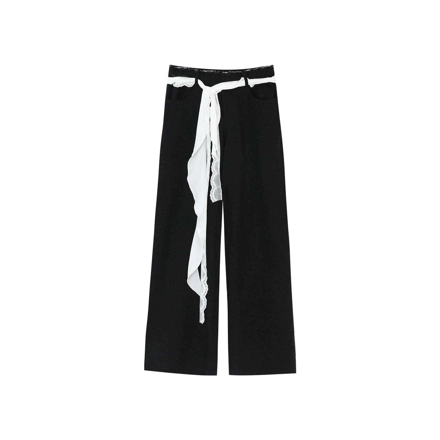 Hot Girl Contrast Knit Cardigan Suit Set-Up