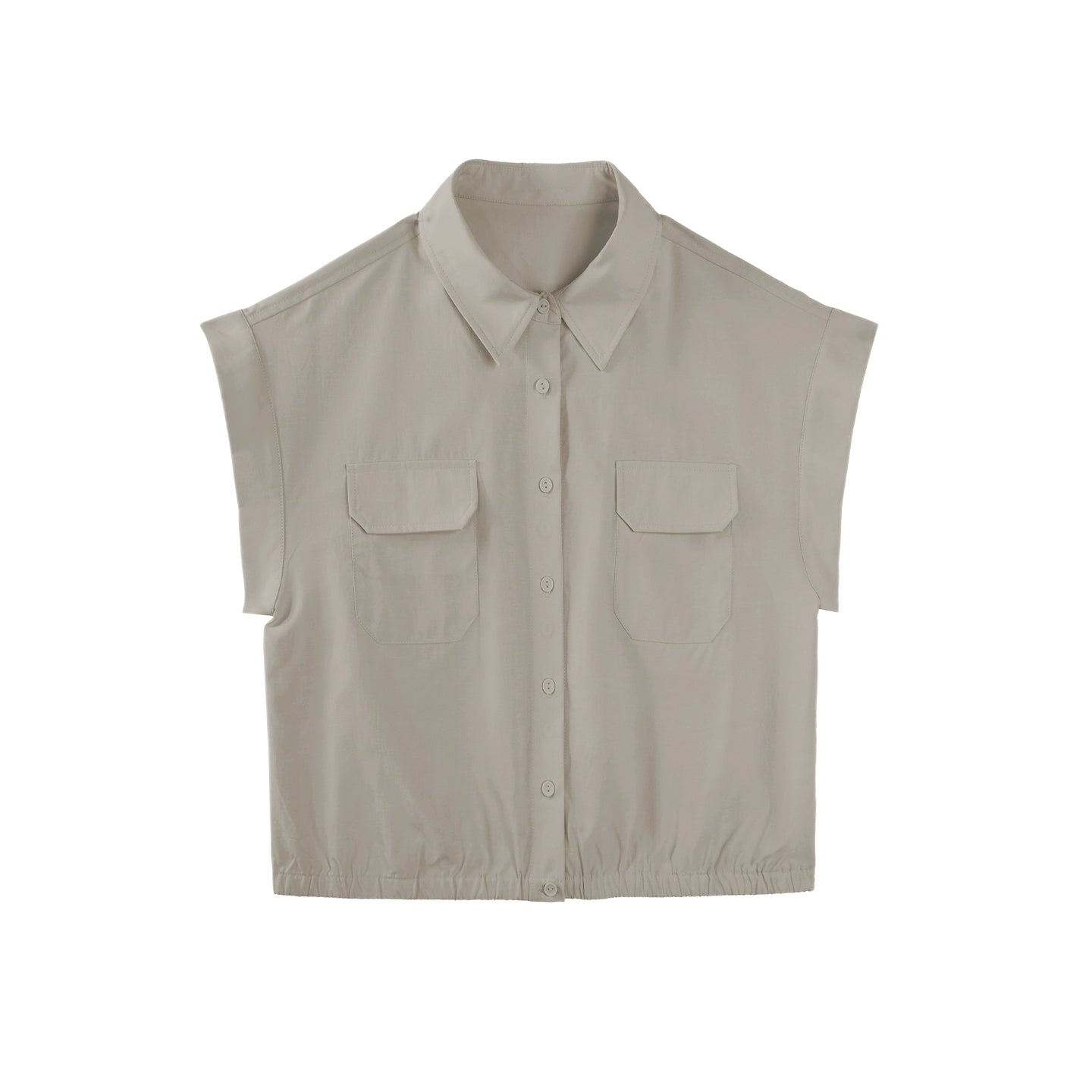 Tencel A-Line Vest Skirt Set-Up