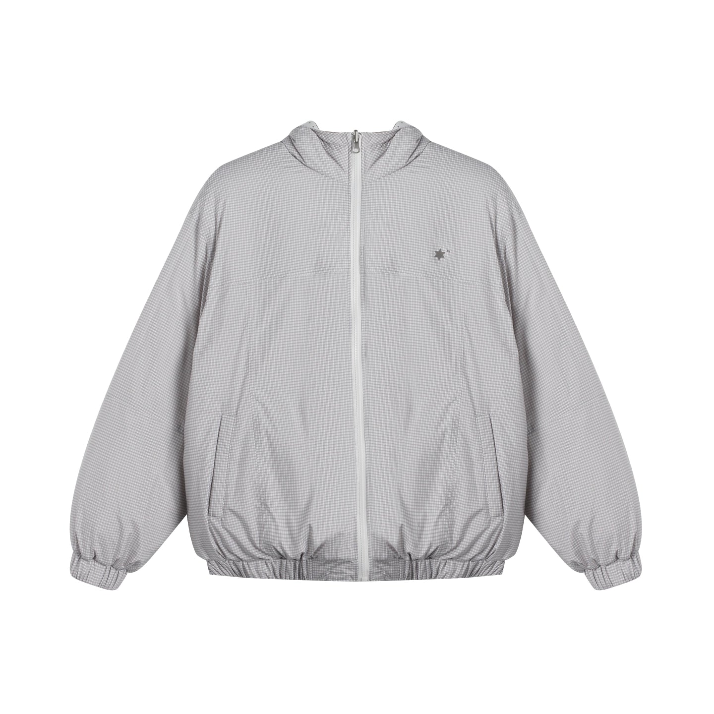 Reversible Polka Dot Hooded Jacket