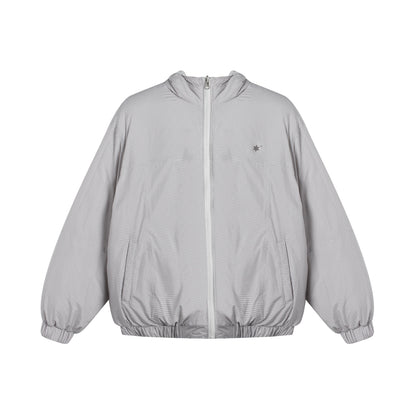 Reversible Polka Dot Hooded Jacket