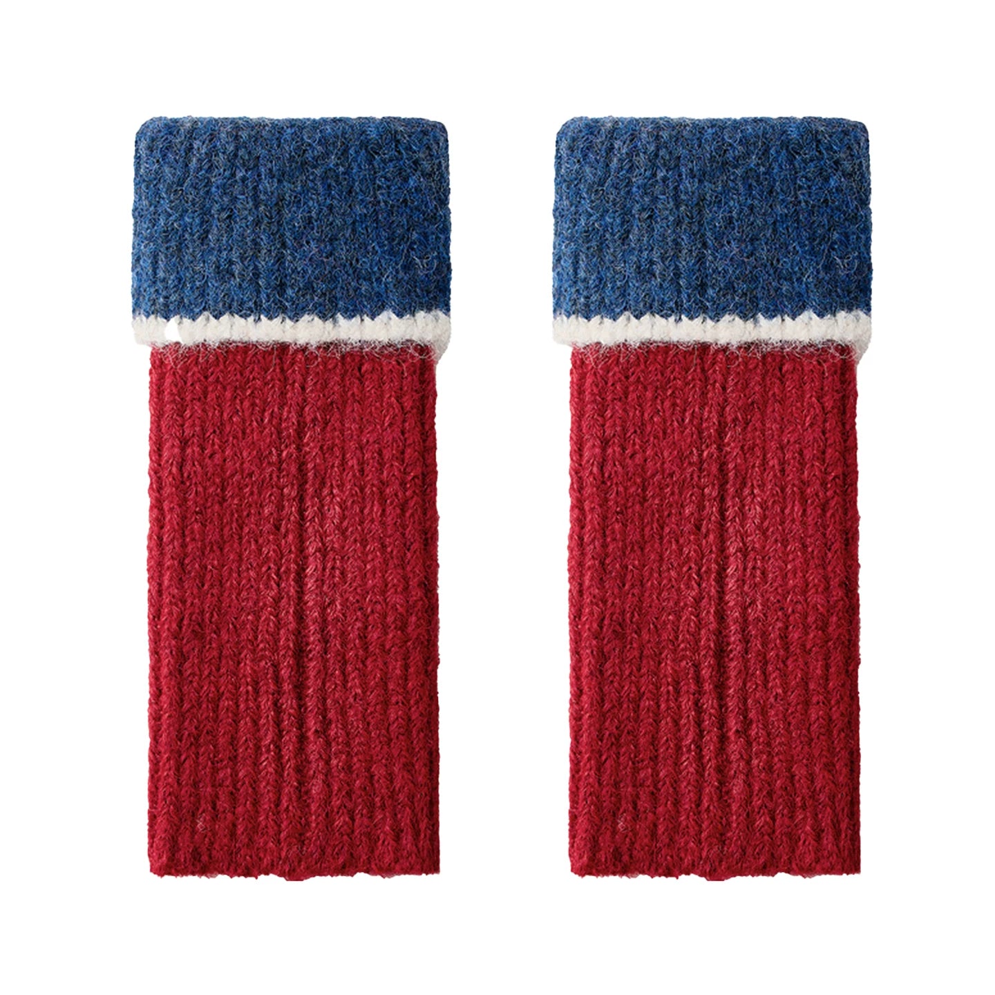 Color-Block Wool Socks