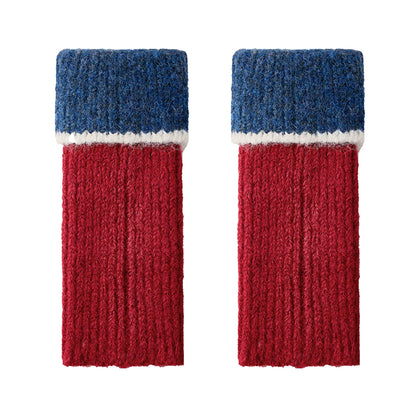 Color-Block Wool Socks