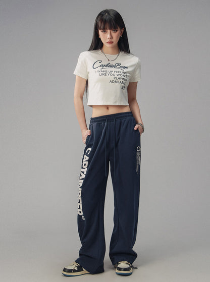 American Retro Hip-Hop Sports Pants Pants