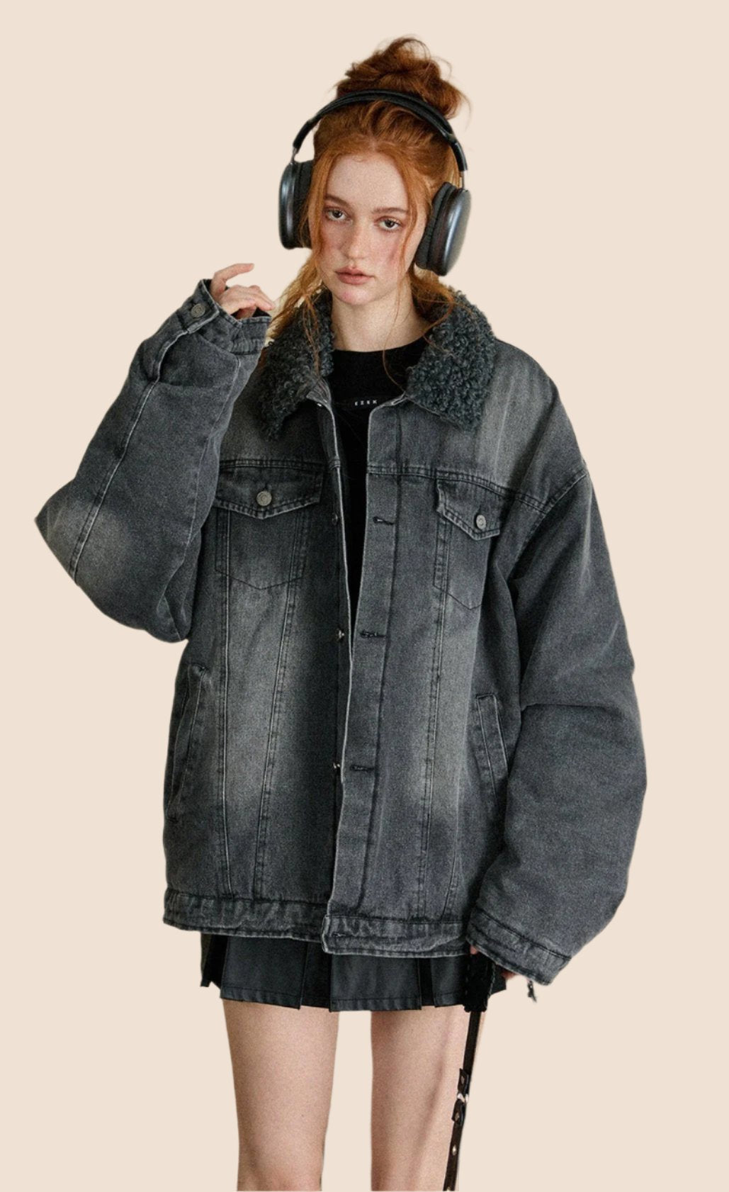 Casual Washed Denim Jacket