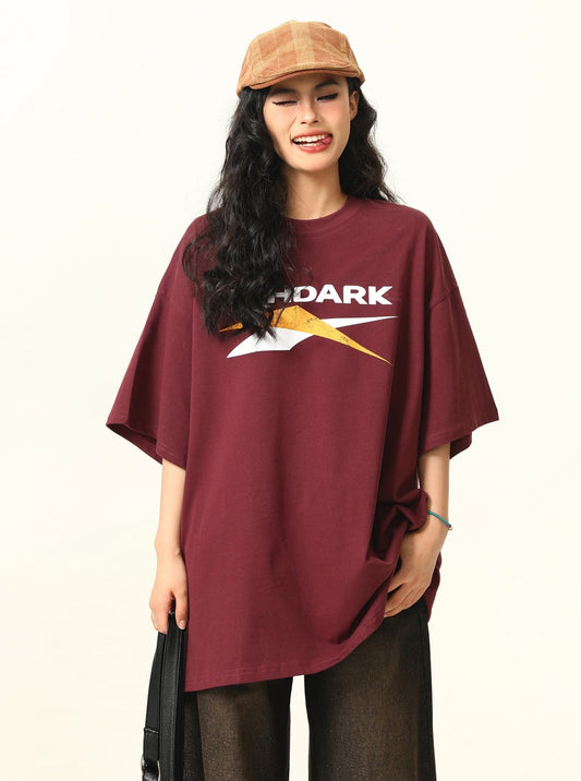 Dark Red Versatile T-Shirt