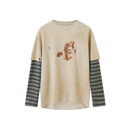 Blooming Soon Spliced Top