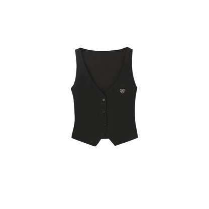 Black Bowknot Vest Set-Up