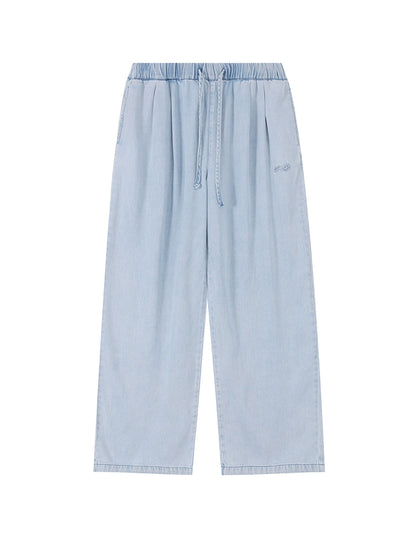 Coole Drapier-Denim-Hose