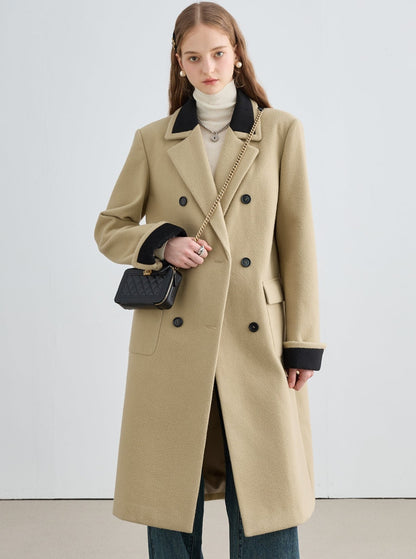 High-quality Collar Tweed Coat