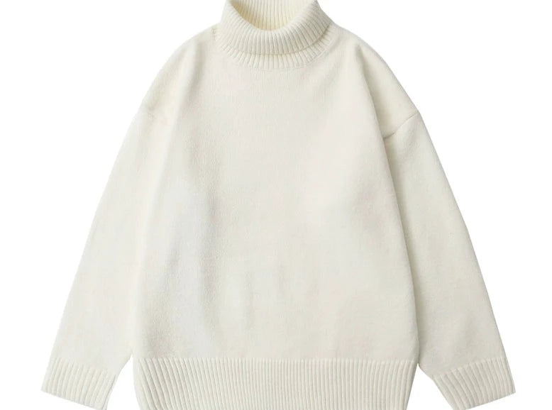 Turtleneck versatile base knit underneath Sweater