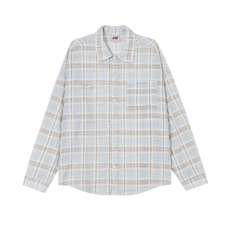 Light And Comfortable Plaid Shirt