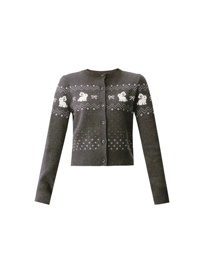 Isle Knit Top And Skirt Set-Up