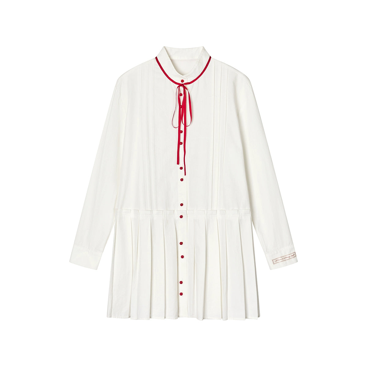 Late Summer Letter Shirt Dress