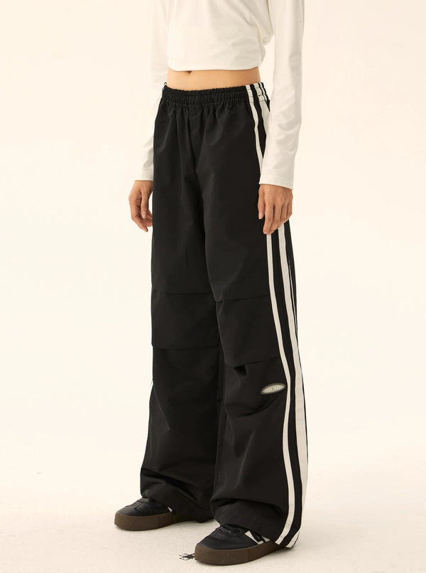 American vintage parachute pants