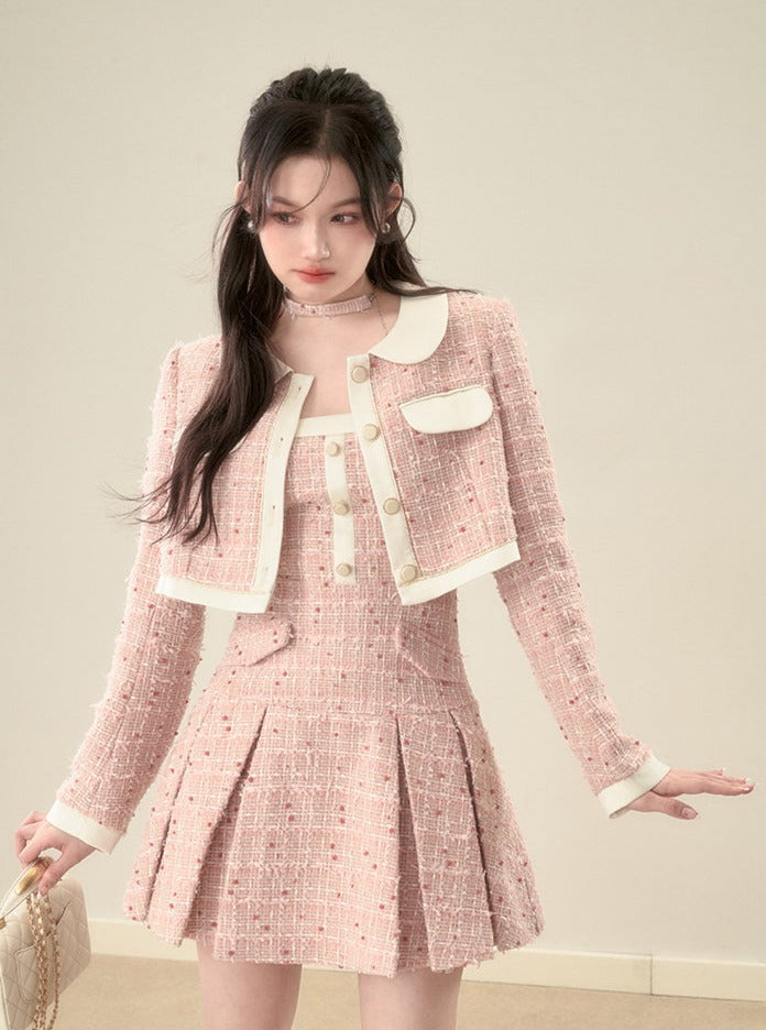 original fragrance suit coat two-piece set