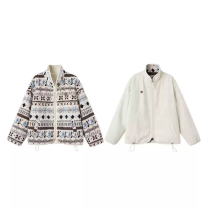 Polar Fleece Jacquard Jacket Set-Up