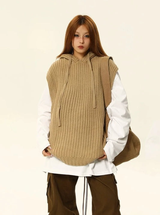 American-style Retro Hooded Sweater