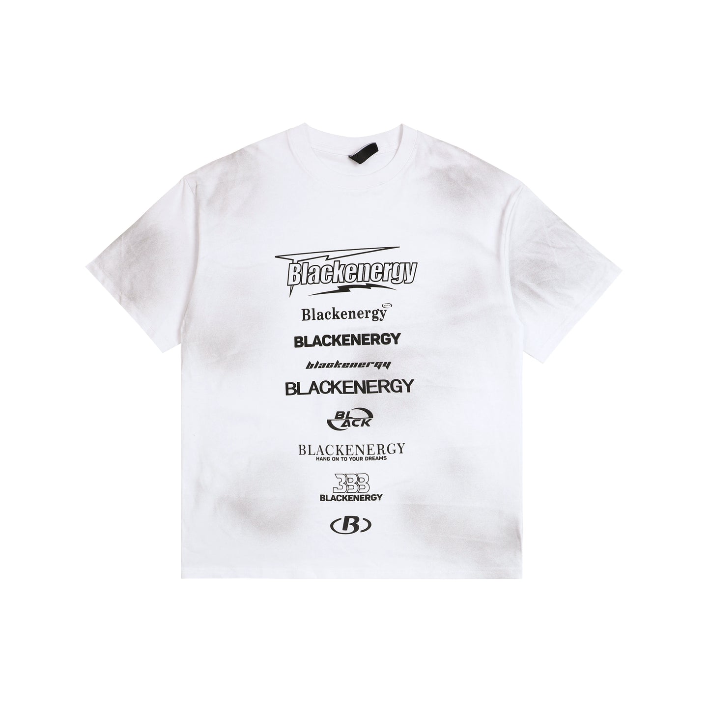 Distressed Slogan Print T-Shirt