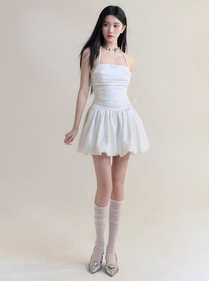 [Spot] fragile store - moonlight little dance pure desire wind halterneck suspender tutu sweet date dress