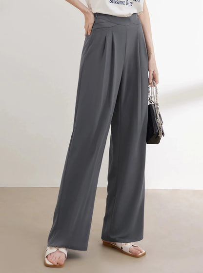 Drape Parachute Straight Leg Pants