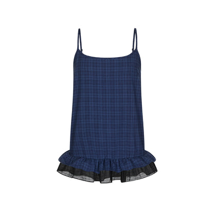 Plaid A-Line Suspenders