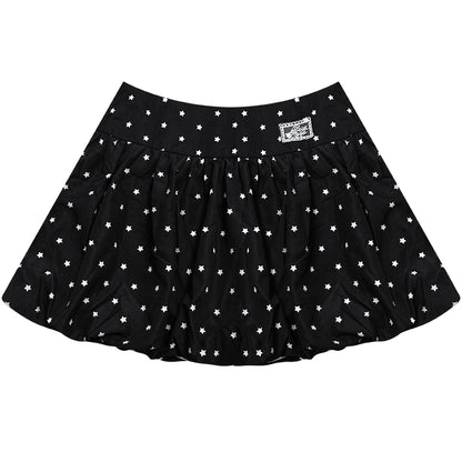 Polka Dot A-Line Skirt